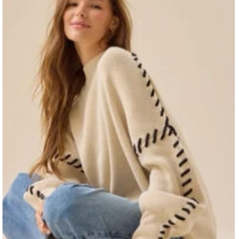 Altar’d State Paige Whipstitch Sweater